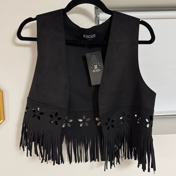 Tops - Western Fringe Cowgirl Vest